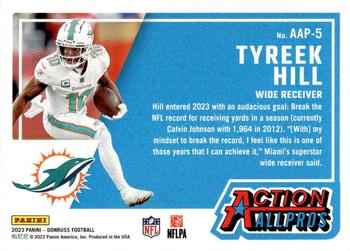 2023 Donruss - Action All-Pros #AAP-5 Tyreek Hill Back