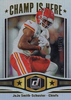 2023 Donruss - Champ is Here Holo #CIH-6 JuJu Smith-Schuster Front