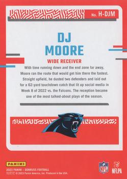 2023 Donruss - Highlights #H-DJM DJ Moore Back