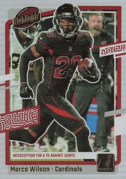 2023 Donruss - Highlights Holo #H-MW Marco Wilson Front