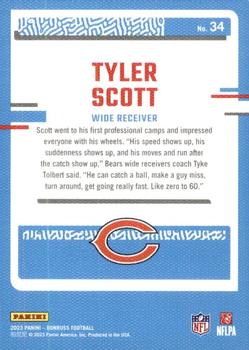 2023 Donruss - Rated Rookie Portrait #34 Tyler Scott Back