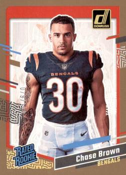 2023 Donruss - Rated Rookie Portrait Studio Series #39 Chase Brown Front