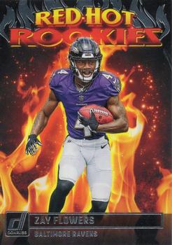 2023 Donruss - Red Hot Rookies #RHR-5 Zay Flowers Front