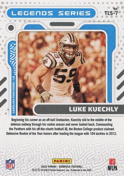 2023 Donruss - The Legends Series #TLS-7 Luke Kuechly Back