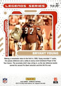 2023 Donruss - The Legends Series #TLS-20 Bryant Young Back