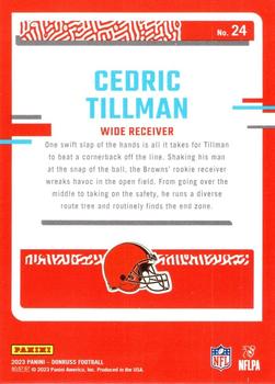 2023 Donruss - The Rookies #24 Cedric Tillman Back