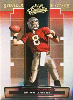 2005 Playoff Absolute Memorabilia - Spectrum Gold #138 Brian Griese Front
