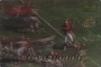 1997 Motion Vision - Box Toppers #SS4 Steve Young Front