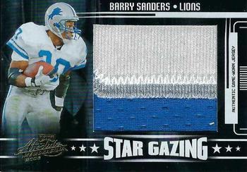 2005 Playoff Absolute Memorabilia - Star Gazing Jersey Oversized #SG-13 Barry Sanders Front