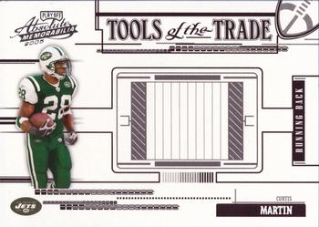 2005 Playoff Absolute Memorabilia - Tools of the Trade Black #TT-20 Curtis Martin Front