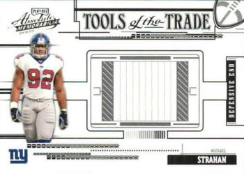 2005 Playoff Absolute Memorabilia - Tools of the Trade Black #TT-66 Michael Strahan Front