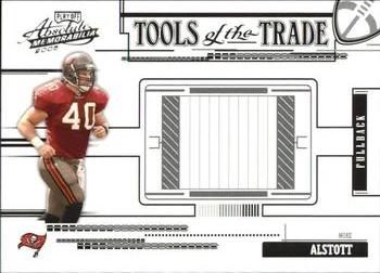 2005 Playoff Absolute Memorabilia - Tools of the Trade Black #TT-68 Mike Alstott Front