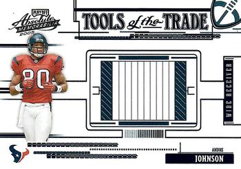 2005 Playoff Absolute Memorabilia - Tools of the Trade Blue #TT-4 Andre Johnson Front