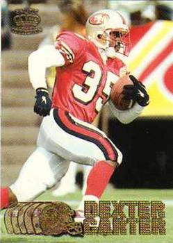 1997 Pacific Crown Collection #366 Dexter Carter Front