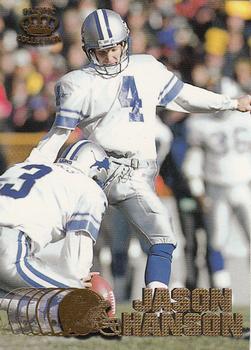 1997 Pacific Crown Collection #129 Jason Hanson Front