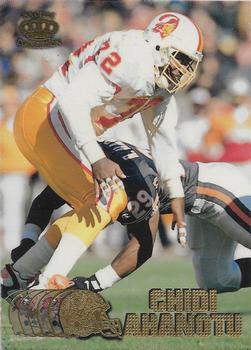 1997 Pacific Crown Collection #393 Chidi Ahanotu Front