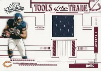 2005 Playoff Absolute Memorabilia - Tools of the Trade Material Red #TT-90 Thomas Jones Front