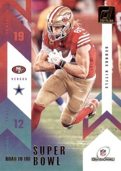 2023 Donruss - Road to the Super Bowl Divisional Round #RTSBD-GK George Kittle Front
