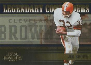 2005 Playoff Contenders - Legendary Contenders Blue #LC-10 Jim Brown Front