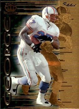 1997 Pacific Crown Collection - Card Supials #13 Eddie George Front
