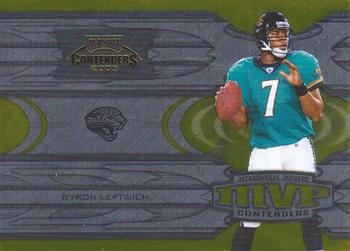 2005 Playoff Contenders - MVP Contenders Gold #MVP-3 Byron Leftwich Front