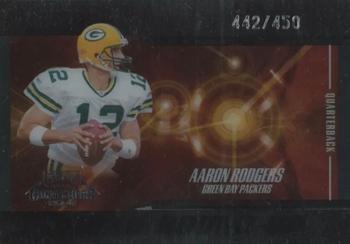 2005 Playoff Contenders - Rookie Round Up #RU-21 Aaron Rodgers Front