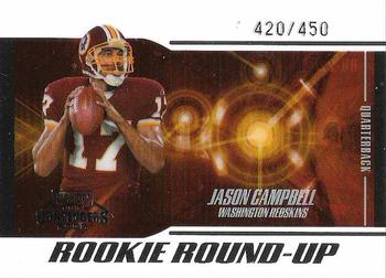 2005 Playoff Contenders - Rookie Round Up #RU-22 Jason Campbell Front