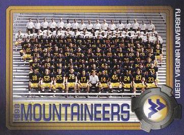 2003 West Virginia Mountaineers Greats Program Cards #NNO 1993 Team Front