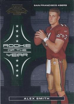 2005 Playoff Contenders - ROY Contenders Green #ROY-1 Alex Smith Front