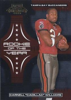 2005 Playoff Contenders - ROY Contenders Red #ROY-3 Cadillac Williams Front