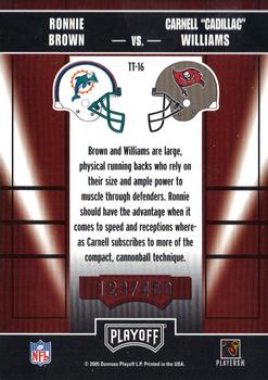 2005 Playoff Contenders - Toe to Toe #TT-16 Ronnie Brown / Carnell 