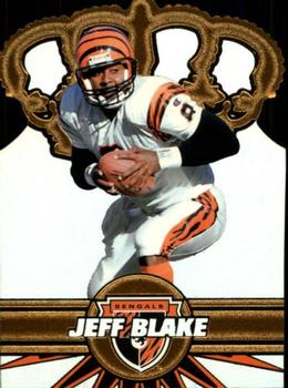 1997 Pacific Crown Collection - Gold Crown Die Cuts #6 Jeff Blake Front