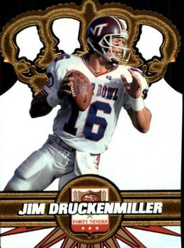 1997 Pacific Crown Collection - Gold Crown Die Cuts #36 Jim Druckenmiller Front