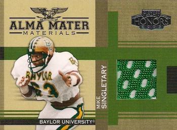 2005 Playoff Honors - Alma Mater Materials #AM-18 Mike Singletary Front