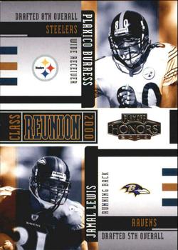 2005 Playoff Honors - Class Reunion #CR-12 Plaxico Burress / Jamal Lewis Front