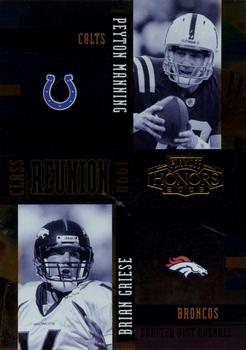 2005 Playoff Honors - Class Reunion Foil #CR-3 Peyton Manning / Brian Griese Front