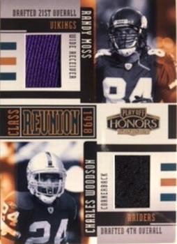 2005 Playoff Honors - Class Reunion Materials #CR-5 Randy Moss / Charles Woodson Front