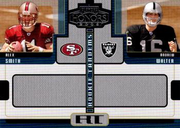 2005 Playoff Honors - Rookie Tandem #RT-15 Alex Smith / Andrew Walter Front