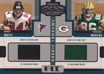 2005 Playoff Honors - Rookie Tandem Jerseys #RT-8 Roddy White / Terrence Murphy Front
