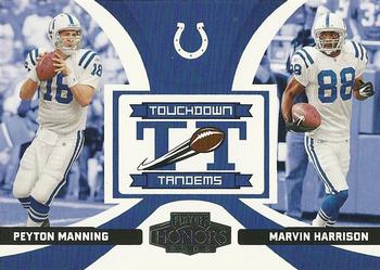 2005 Playoff Honors - Touchdown Tandems #TT-10 Peyton Manning / Marvin Harrison Front