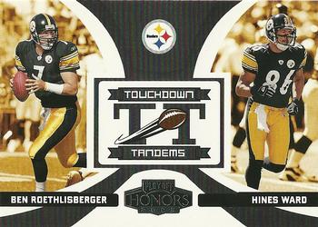 2005 Playoff Honors - Touchdown Tandems #TT-19 Ben Roethlisberger / Hines Ward Front