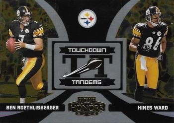 2005 Playoff Honors - Touchdown Tandems Foil #TT-19 Ben Roethlisberger / Hines Ward Front