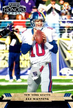 2005 Playoff Honors - X's #65 Eli Manning Front