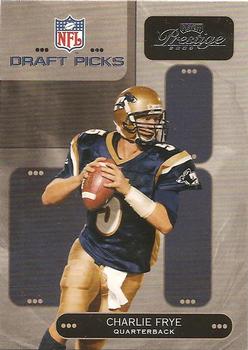 2005 Playoff Prestige - Draft Picks #DP-3 Charlie Frye Front