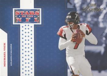 2005 Playoff Prestige - Stars of the NFL #NFL-21 Michael Vick Front