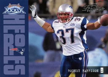2005 Playoff Prestige - Super Bowl Heroes #SH-7 Rodney Harrison Front