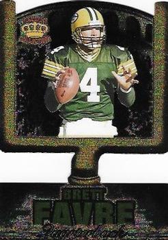 1997 Pacific Crown Collection - The Zone #7 Brett Favre Front
