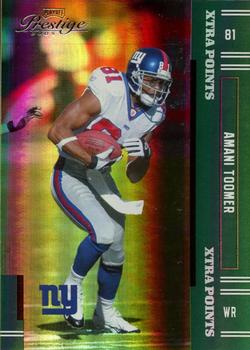 2005 Playoff Prestige - Xtra Points Green #93 Amani Toomer Front