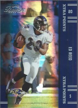 2005 Playoff Prestige - Xtra Points Purple #10 Ed Reed Front