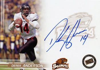 2005 Press Pass - Autographs Bronze #NNO Derek Anderson Front